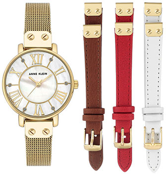 

fashion наручные женские часы Anne Klein 3180GBST. Коллекция Ring