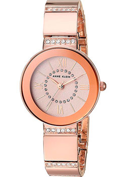 

fashion наручные женские часы Anne Klein 3190RGRG. Коллекция Crystal