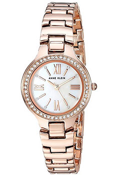 

fashion наручные женские часы Anne Klein 3194MPRG. Коллекция Crystal