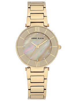 

fashion наручные женские часы Anne Klein 3198TNGB. Коллекция Crystal