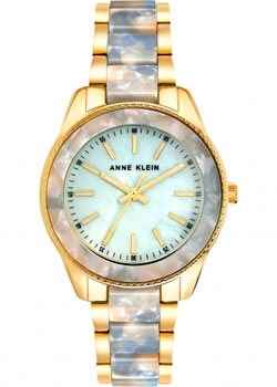 

fashion наручные женские часы Anne Klein 3214LBGB. Коллекция Plastic