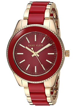 

fashion наручные женские часы Anne Klein 3214RDGB. Коллекция Daily