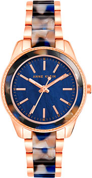 

fashion наручные женские часы Anne Klein 3214RGNV. Коллекция Plastic