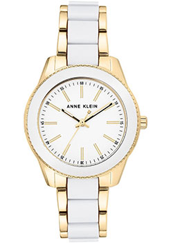 

fashion наручные женские часы Anne Klein 3214WTGB. Коллекция Plastic