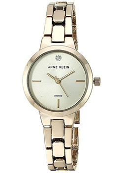 

fashion наручные женские часы Anne Klein 3234CHGB. Коллекция Diamond