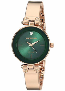 

fashion наручные женские часы Anne Klein 3236GNRG. Коллекция Diamond