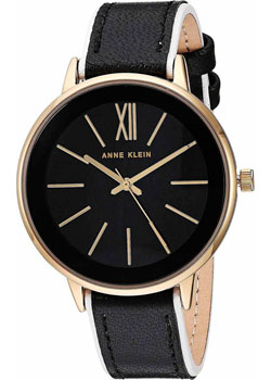 fashion наручные  женские часы Anne Klein 3252BKWT. Коллекция Daily - фото 1