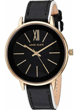 

fashion наручные женские часы Anne Klein 3252BKWT. Коллекция Daily