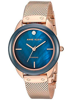 

fashion наручные женские часы Anne Klein 3258NVRG. Коллекция Diamond