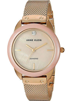

fashion наручные женские часы Anne Klein 3258TNGB. Коллекция Diamond