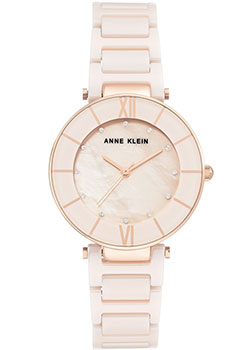 

fashion наручные женские часы Anne Klein 3266LPRG. Коллекция Ceramics