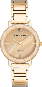 fashion наручные  женские часы Anne Klein 3278TMGB. Коллекция Diamond - фото 1