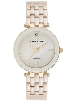 

fashion наручные женские часы Anne Klein 3310TNGB. Коллекция Diamond