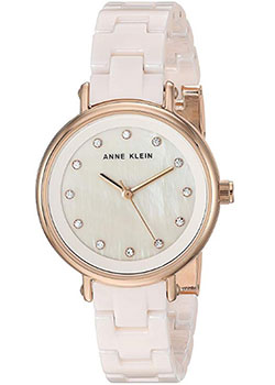 

fashion наручные женские часы Anne Klein 3312LPRG. Коллекция Ceramics