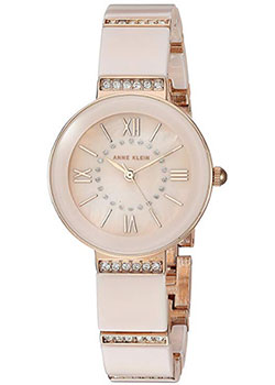 

fashion наручные женские часы Anne Klein 3340LPRG. Коллекция Ceramics