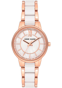 

fashion наручные женские часы Anne Klein 3344WTRG. Коллекция Ceramic