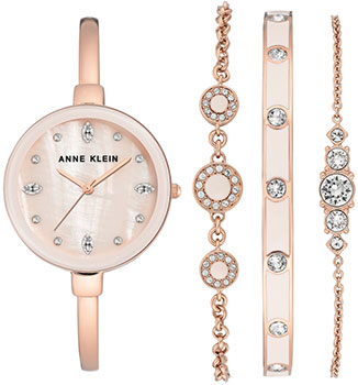 

fashion наручные женские часы Anne Klein 3352PKST. Коллекция Ring