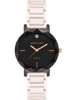 

fashion наручные женские часы Anne Klein 3365GYLP. Коллекция Diamond