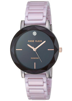 

fashion наручные женские часы Anne Klein 3365GYLV. Коллекция Diamond