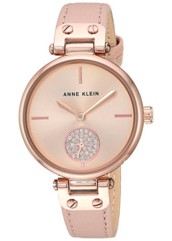 

fashion наручные женские часы Anne Klein 3380RGLP. Коллекция Crystal