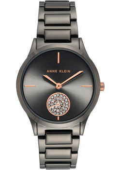 

fashion наручные женские часы Anne Klein 3417GYRT. Коллекция Crystal