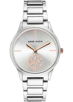 

fashion наручные женские часы Anne Klein 3417SVRT. Коллекция Crystal