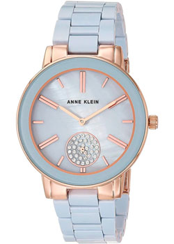 

fashion наручные женские часы Anne Klein 3502LBRG. Коллекция Ceramic