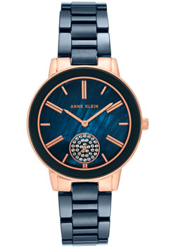 

fashion наручные женские часы Anne Klein 3502NVRG. Коллекция Ceramic