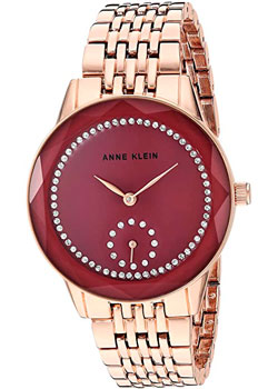 fashion наручные  женские часы Anne Klein 3506MVRG. Коллекция Crystal - фото 1