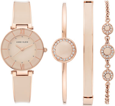 

fashion наручные женские часы Anne Klein 3514BHST. Коллекция Box Set