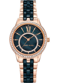 

fashion наручные женские часы Anne Klein 3672NVRG. Коллекция Ceramic