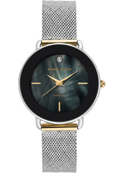 fashion наручные  женские часы Anne Klein 3687BKTT. Коллекция Diamond - фото 1