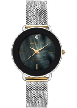 

fashion наручные женские часы Anne Klein 3687BKTT. Коллекция Diamond