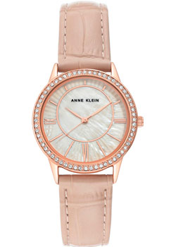 

fashion наручные женские часы Anne Klein 3688RGBH. Коллекция Leather