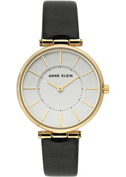 

fashion наручные женские часы Anne Klein 3696SVBK. Коллекция Leather