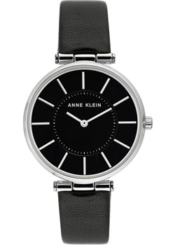 

fashion наручные женские часы Anne Klein 3697BKBK. Коллекция Leather