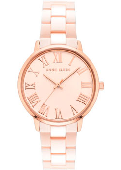 

fashion наручные женские часы Anne Klein 3718LPRG. Коллекция Ceramic