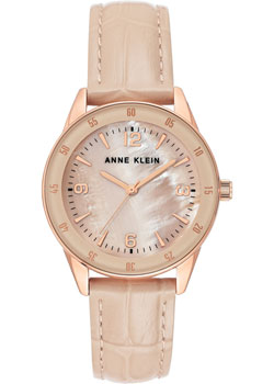 

fashion наручные женские часы Anne Klein 3734RGBH. Коллекция Leather