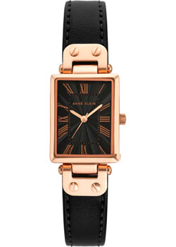 fashion наручные  женские часы Anne Klein 3752RGBK. Коллекция Leather - фото 1