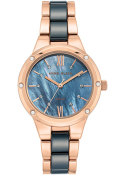 

fashion наручные женские часы Anne Klein 3758NVRG. Коллекция Considered