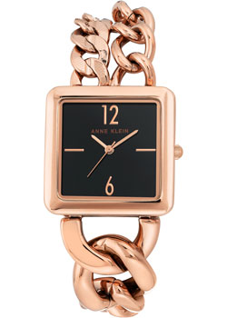 

fashion наручные женские часы Anne Klein 3804BKRG. Коллекция Metals