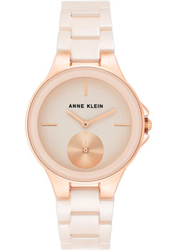 

fashion наручные женские часы Anne Klein 3808LPRG. Коллекция Ceramic