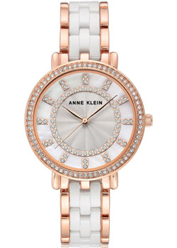 

fashion наручные женские часы Anne Klein 3810WTRG. Коллекция Ceramic