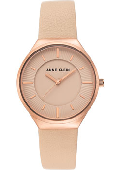

fashion наручные женские часы Anne Klein 3814RGBH. Коллекция Leather