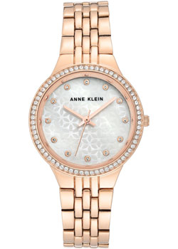 

fashion наручные женские часы Anne Klein 3816MPRG. Коллекция Crystal