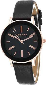 

fashion наручные женские часы Anne Klein 3818RGBK. Коллекция Leather