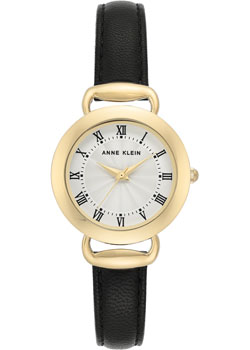 

fashion наручные женские часы Anne Klein 3830SVBK. Коллекция Leather