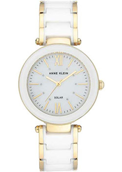 fashion наручные  женские часы Anne Klein 3844WTGB. Коллекция Ceramics - фото 1