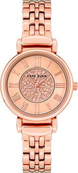 

fashion наручные женские часы Anne Klein 3872RGRG. Коллекция Metals