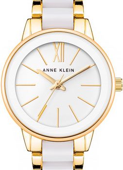 fashion наручные  женские часы Anne Klein 3878WTGB. Коллекция Plastic - фото 1